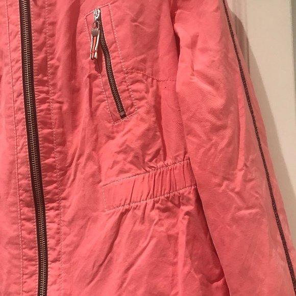 Loft Ann Taylor Pink Light Spring/Summer Jacket size Medium Petite - Picture 3 of 6
